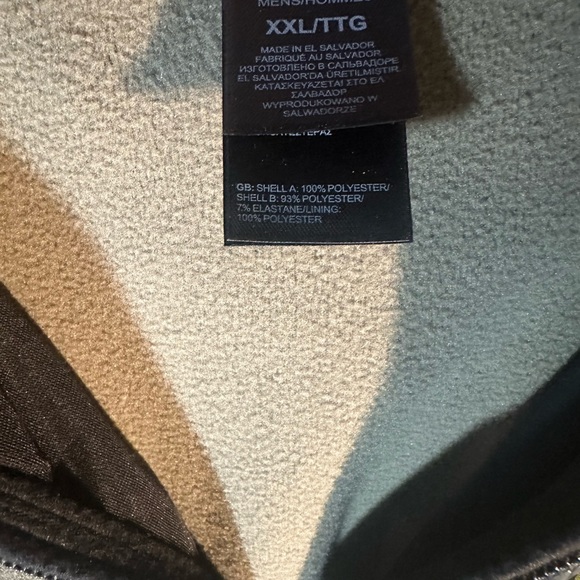 North face XXL full zip with hood - Picture 4 of 4